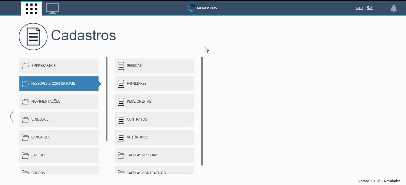 Como Cadastrar Estado Civil Flow